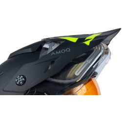 Γείσο για κράνος AMOQ Adaptor Peak Black/Yellow