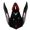Γείσο για κράνος AMOQ Meteor V2 Peak Axis Black/red