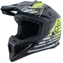 Κράνος Motocross AMOQ Meteor V2 Helmet Axis Black/Yellow glossy Κράνος Motocross AMOQ Meteor V2 Helmet Axis Black/Yellow glossy