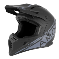 Κράνος Motocross AMOQ Meteor V2 Helmet Axis Black/Grey