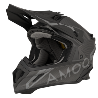 Κράνος Μοτοκρός AMOQ Friction MIPS Carbon Helmet Black/Grey