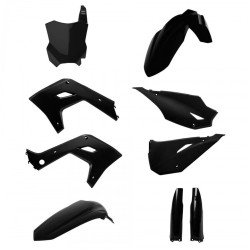 Σετ ανανέωσης πλαστικών POLISPORT Restyling Kit Kawasaki KX125/250 (2003-2008) ΜΑΥΡΟ