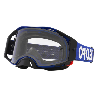 Γυαλιά Μοτοκρός OAKLEY Airbrake MX Moto Blue B1B με Διάφανη Ζελατίνα