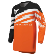 Παιδική μπλούζα motocross THOR LAUNCHMODE SHOCKIEOR/BK