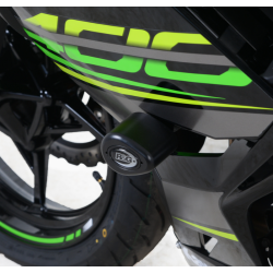 Προστατευτικά μανιτάρια μηχανής R&G RACING Aero Crash Protectors Black Kawasaki Ninja 400 Προστατευτικά μανιτάρια μηχανής R&G RACING Aero Crash Protectors Black Kawasaki Ninja 400