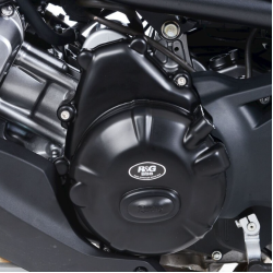 Προστατευτικό κάλυμμα κινητήρα R&G RACING Race Series Left Crankcase Protection Cover (Clutch) - Black Honda NC750-X