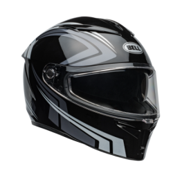 Κράνος μηχανής BELL Lithium - Jetstream Gloss Black/Silver