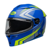Κράνος μηχανής BELL Lithium - Jetstream Gloss Blue/Yellow thumb