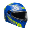 Κράνος μηχανής BELL Lithium - Jetstream Gloss Blue/Yellow thumb