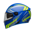 Κράνος μηχανής BELL Lithium - Jetstream Gloss Blue/Yellow thumb