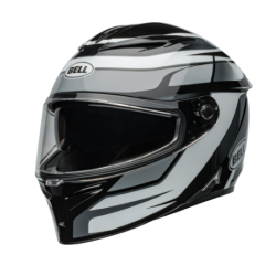 Κράνος μηχανής BELL Mips - Podium Gloss Black/White