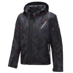 Υφασμάτινο μπουφάν μηχανής ADRENALINE FREEDOM BLACK/CAMO