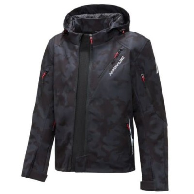 Υφασμάτινο μπουφάν μηχανής ADRENALINE FREEDOM BLACK/CAMO