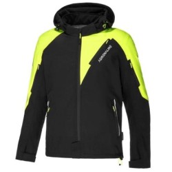 Υφασμάτινο παντελόνι μηχανής ADRENALINE FREEDOM BLACK/YELLOW