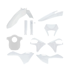 Πλαστικά μοτοσυκλέτας για Gas Gas EC/ECF 24-26 WHITE
