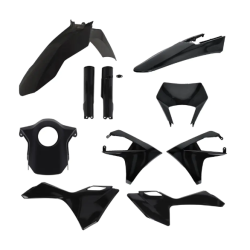 Πλαστικά μοτοσυκλέτας για Gas Gas EC/ECF 24-26 BLACK
