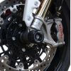 Προστατευτικά μανιτάρια μηχανής R&G RACING Fork Protectors - Black MV Agusta Brutale 1000 RR