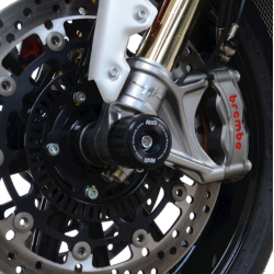 Προστατευτικά μανιτάρια μηχανής R&G RACING Fork Protectors - Black MV Agusta Brutale 1000 RR