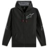 Ζακέτα μοτοσυκλέτας ALPINESTARS HOODIE ZIP SESSIONS V3 BLACK/GRAY