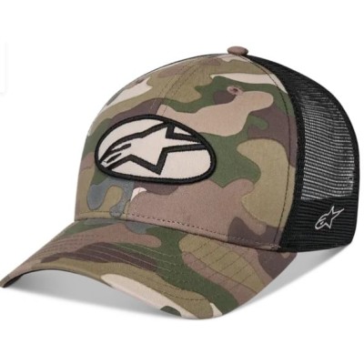 Καπέλο ALPINESTARS CRV BILL TRUCK OBLIQUE CAMO/BK