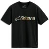 Κοντομάνικο μπλουζάκι ALPINESTARS SS CSF VERDURE CAMO BLACK