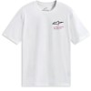 Κοντομάνικο μπλουζάκι ALPINESTARS SS CSF POP HELMET WHITE