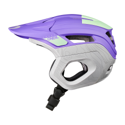 Κράνος ποδηλασίας O'NEAL TRAPPER EVO TOPO PURPLE/MINT/GRAY V.26 Κράνος ποδηλασίας O'NEAL TRAPPER EVO TOPO PURPLE/MINT/GRAY V.26