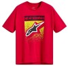 Κοντομάνικο μπλουζάκι ALPINESTARS SS CSF NOKA RED