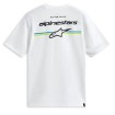 Κοντομάνικο μπλουζάκι ALPINESTARS SS CSF LANES WHITE thumb