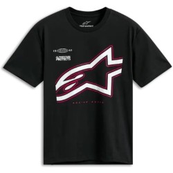 Κοντομάνικο μπλουζάκι ALPINESTARS SS CSF AUTHORITY BLACK