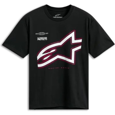 Κοντομάνικο μπλουζάκι ALPINESTARS SS CSF AUTHORITY BLACK