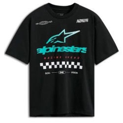 Κοντομάνικο μπλουζάκι ALPINESTARS SS CSF OVERSIZED APLOMB BLACK