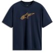 Κοντομάνικο μπλουζάκι ALPINESTARS SS CSF OVERSIZED ALTER NAVY thumb