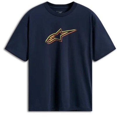 Κοντομάνικο μπλουζάκι ALPINESTARS SS CSF OVERSIZED ALTER NAVY
