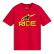 Κοντομάνικο μπλουζάκι ALPINESTARS SS CSF RIDE 4.0 RED/HI VIS YW/BK thumb