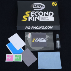 Προστατευτική μεμβράνη οθόνης κοντέρ R&G RACING Second Skin Dashboard Screen Protector Kit Clear - Honda CRF450L