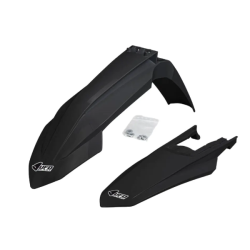 Σετ μπροστινό και πίσω φτερό UFO  KTM EXC150-300, EXC-F250-500 24-26 Black