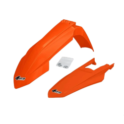 Σετ μπροστινό και πίσω φτερό UFO KTM SX125-250, SX-F250-450 23-26 Orange Σετ μπροστινό και πίσω φτερό UFO KTM SX125-250, SX-F250-450 23-26 Orange