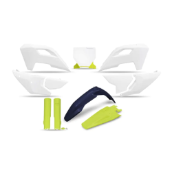 Πλαστικά μοτοσυκλέτας UFO Husqvarna TC/FC/TX/FX 23-24 White