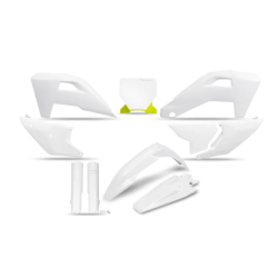 Πλαστικά μοτοσυκλέτας UFO Husqvarna TC125-300, FC250-450, TX/FX 25-26 White