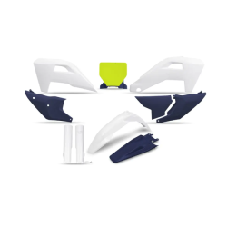 Πλαστικά μοτοσυκλέτας UFO Husqvarna TC125-300, FC250-450, TX/FX 25-26 White