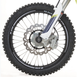 Αυτοκόλλητη ταινία ζάντας R&G RACING 17'' White Rim Tape Set