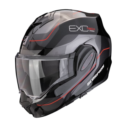 Κράνος μηχανής SCORPION Exo-Tech Evo Pro Commuta black/grey/red