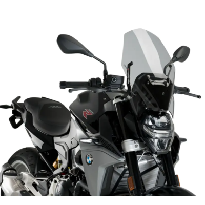 Ζελατίνα μοτοσυκλέτας Puig New Generation Touring BMW F900R 20-26 χωρίς OEM BMW support - Smoke