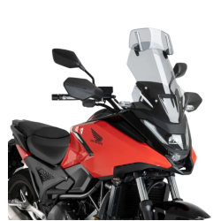 Ζελατίνα μηχανής - Διπλή Puig Touring Honda NC750X 25-26 Clear