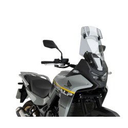 Ζελατίνα μοτοσυκλέτας Puig Touring με δεύτερη ζελατίνα Honda XL750 Transalp 25-26 Clear