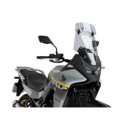 Ζελατίνα μοτοσυκλέτας Puig Touring με δεύτερη ζελατίνα για Honda XL750 Transalp 25-26 Smoke Ζελατίνα μοτοσυκλέτας Puig Touring με δεύτερη ζελατίνα για Honda XL750 Transalp 25-26 Smoke