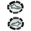 Σετ ξύστρες αναβάτη ALPINESTARS GP Plus White/Black Σετ ξύστρες αναβάτη ALPINESTARS GP Plus White/Black thumb