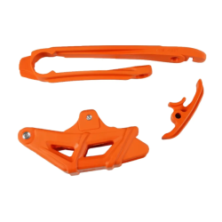 Γλύστρα αλυσίδας UFO KTM EXC125-300 12-23, EXC-F350-500 12-23 Orange