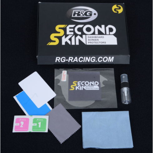 Προστατευτική μεμβράνη οθόνης κοντέρ R&G RACING Second Skin Dashboard Screen Protector Kit Clear - Harley Davidson Pan America